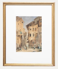Después de Samuel Prout  - Acuarela de mediados del siglo XIX, Sion