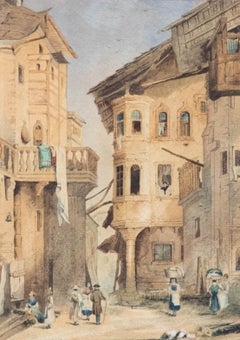 After Samuel Prout  - Mid 19th Century Watercolour, Sion