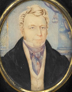 Thomas Martin - 1835 Watercolour, The Gentleman