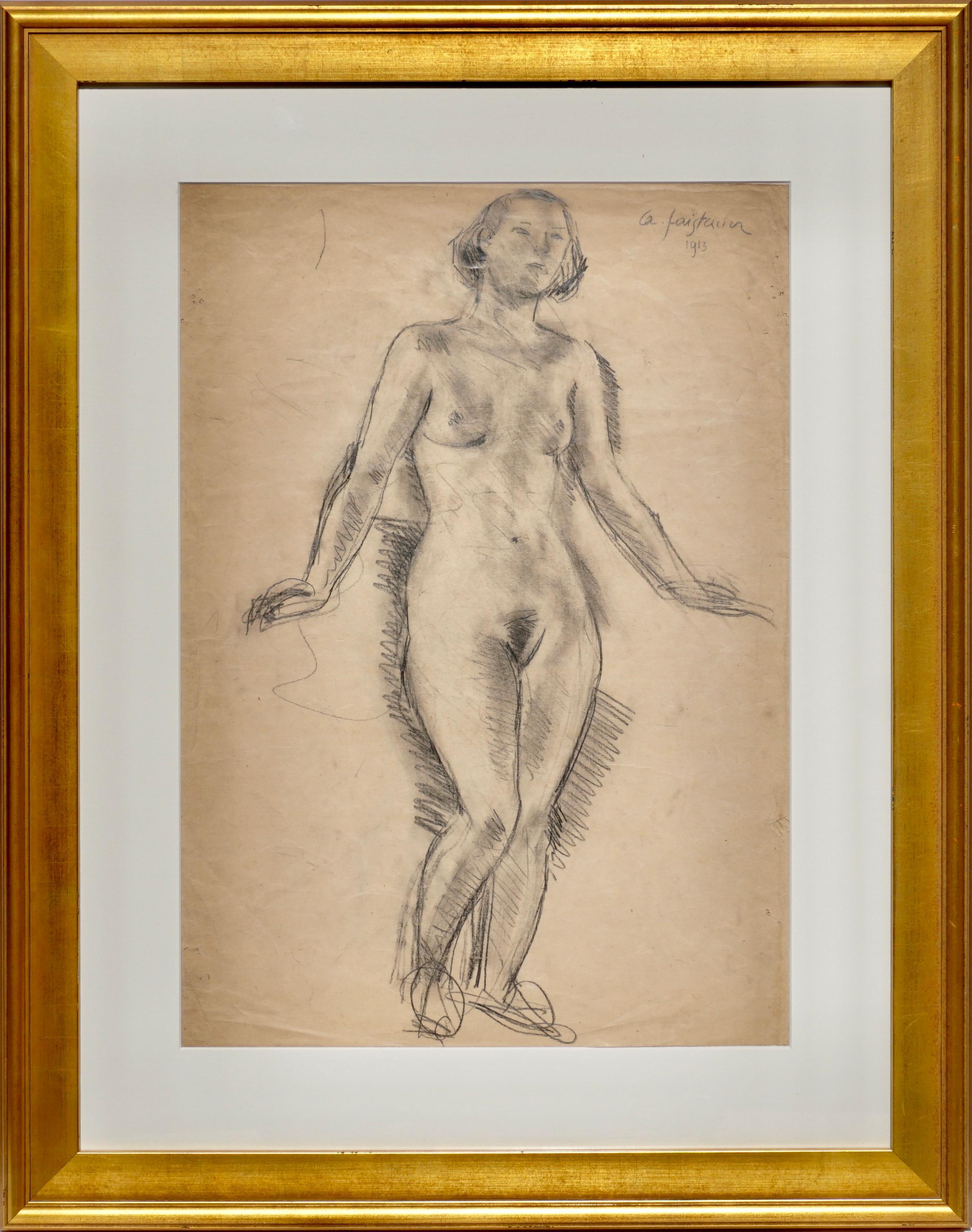 Anton Faistauer Nude, 1913 For Sale 2