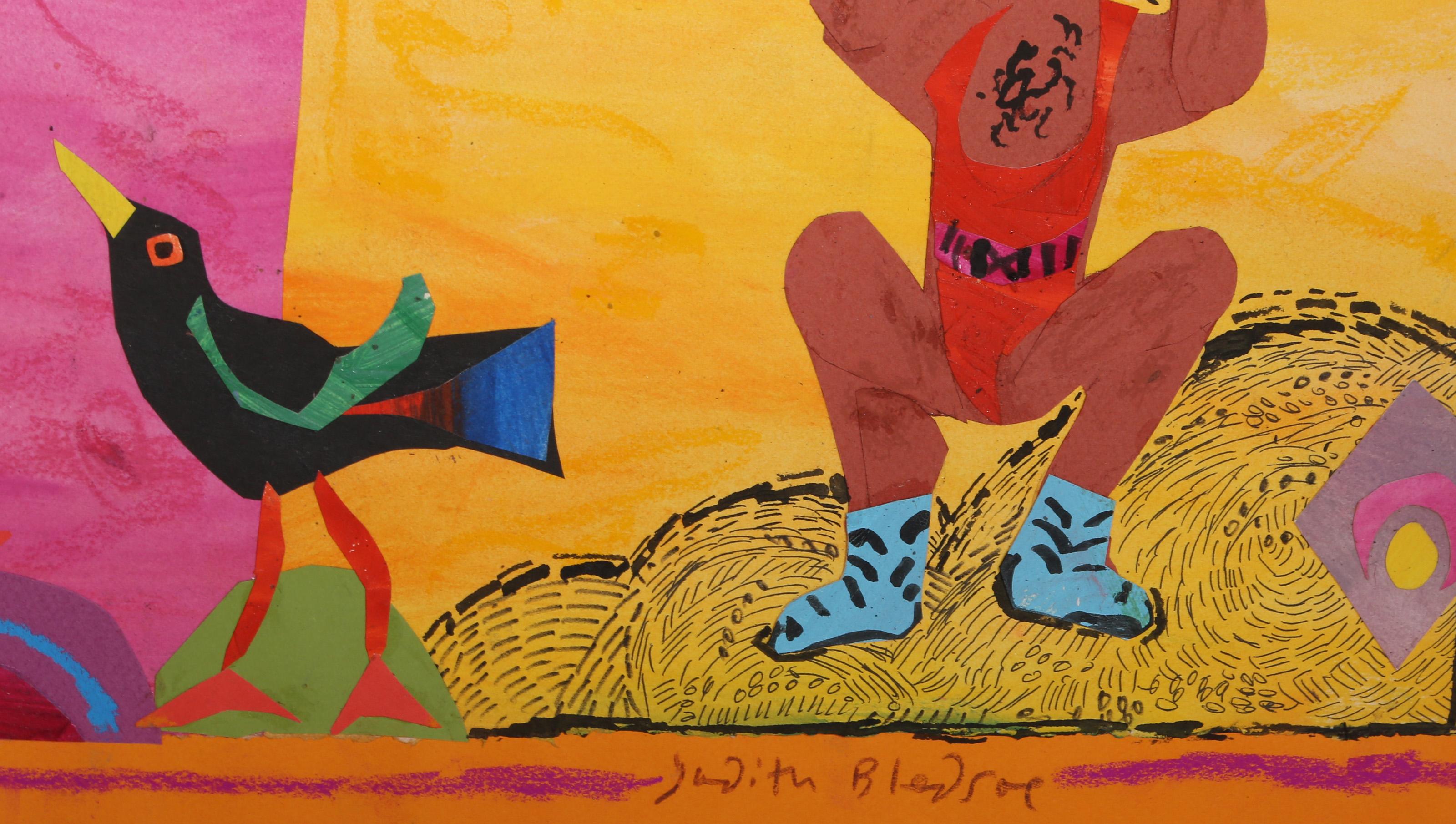 Atlanta Olympische Spiele - Gymnastik und Weightlifting, Collage von Judith Bledsoe im Angebot 1