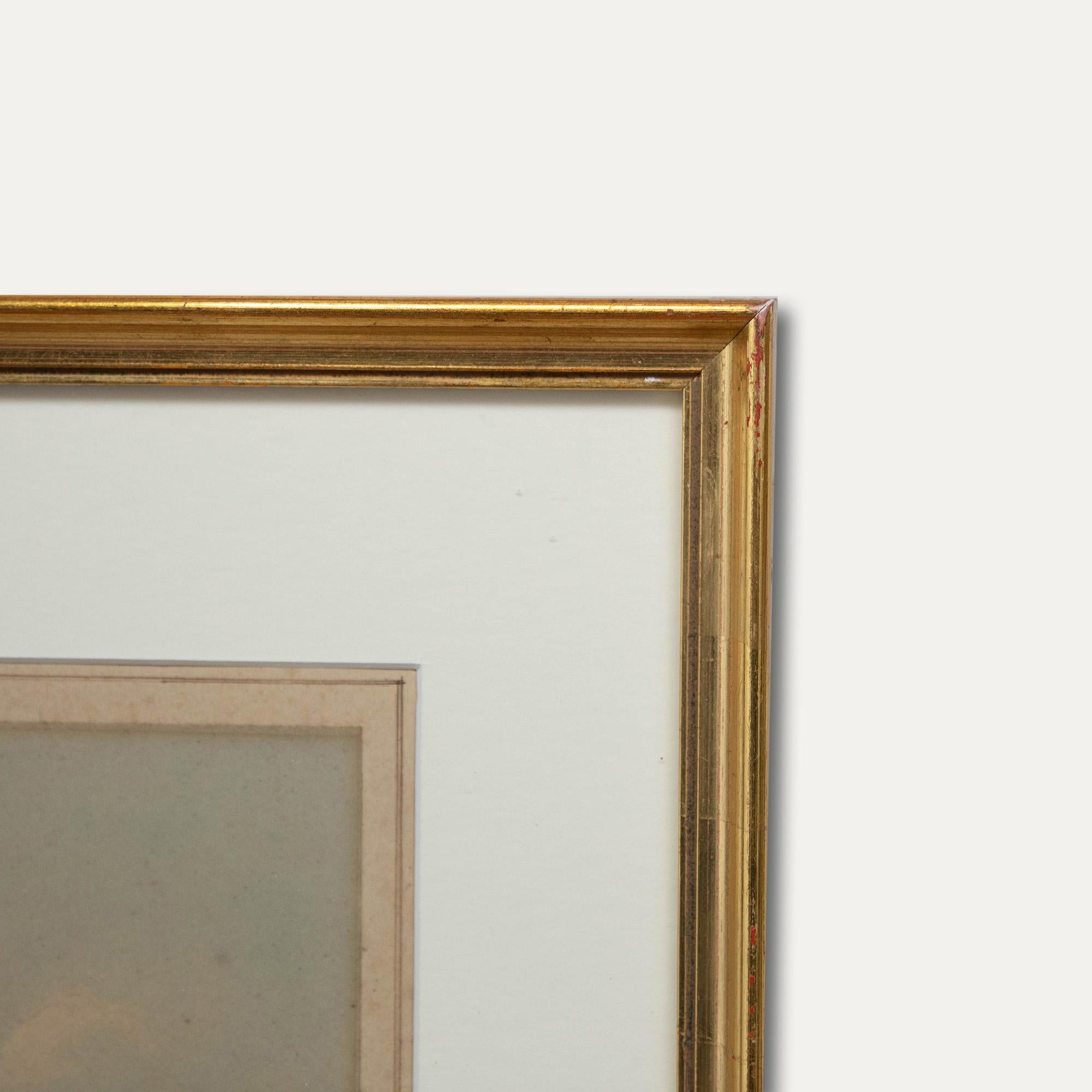 Follower of David Roberts (1796-1864) - Framed Watercolour, Fetching the Grain For Sale 1