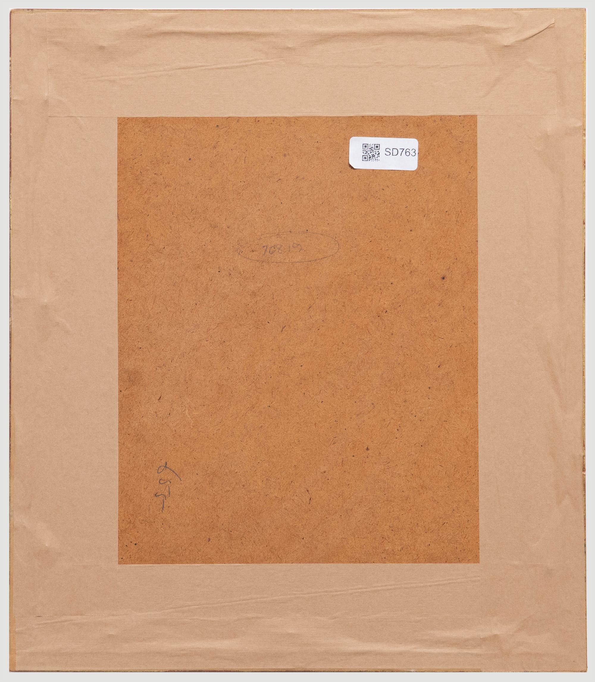 George Cattermole (1800-1868) - Gerahmtes Aquarell, In den Schlossgärten im Angebot 2