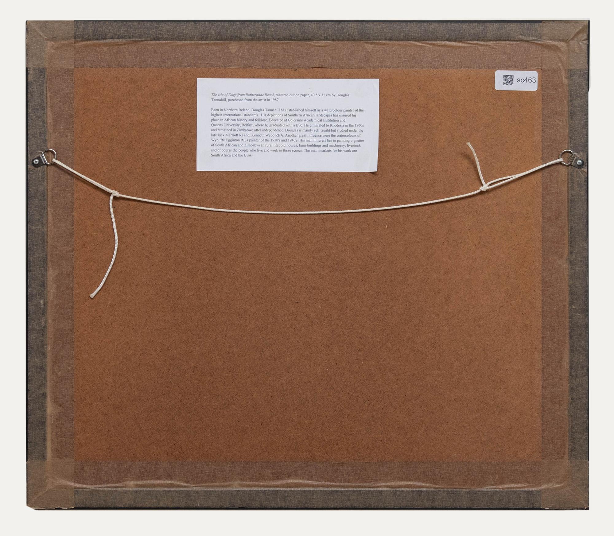 Signiert und datiert (1983) unten links. In einem vergoldeten Rahmen mit biografischen Informationen auf der Rückseite präsentiert. Auf Aquarellpapier.