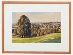 William Dreghorn (1908-2001) - Gerahmtes Aquarell aus der Mitte des 20. Jahrhunderts, Painswick