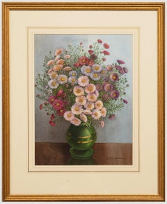 J. Cecil Chappell - 20th Century Watercolour, Asters