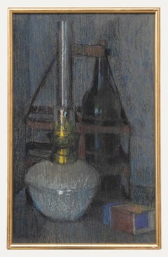 Crayon Still-life Drawings and Watercolors