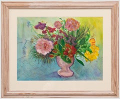 Pauline U.  - 1999 Watercolour, Summer Bouquet