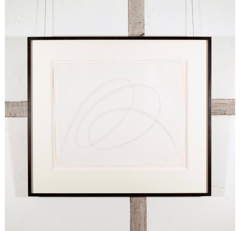 144, Bleistiftzeichnung von Richard Lin, 1960 im Angebot 1