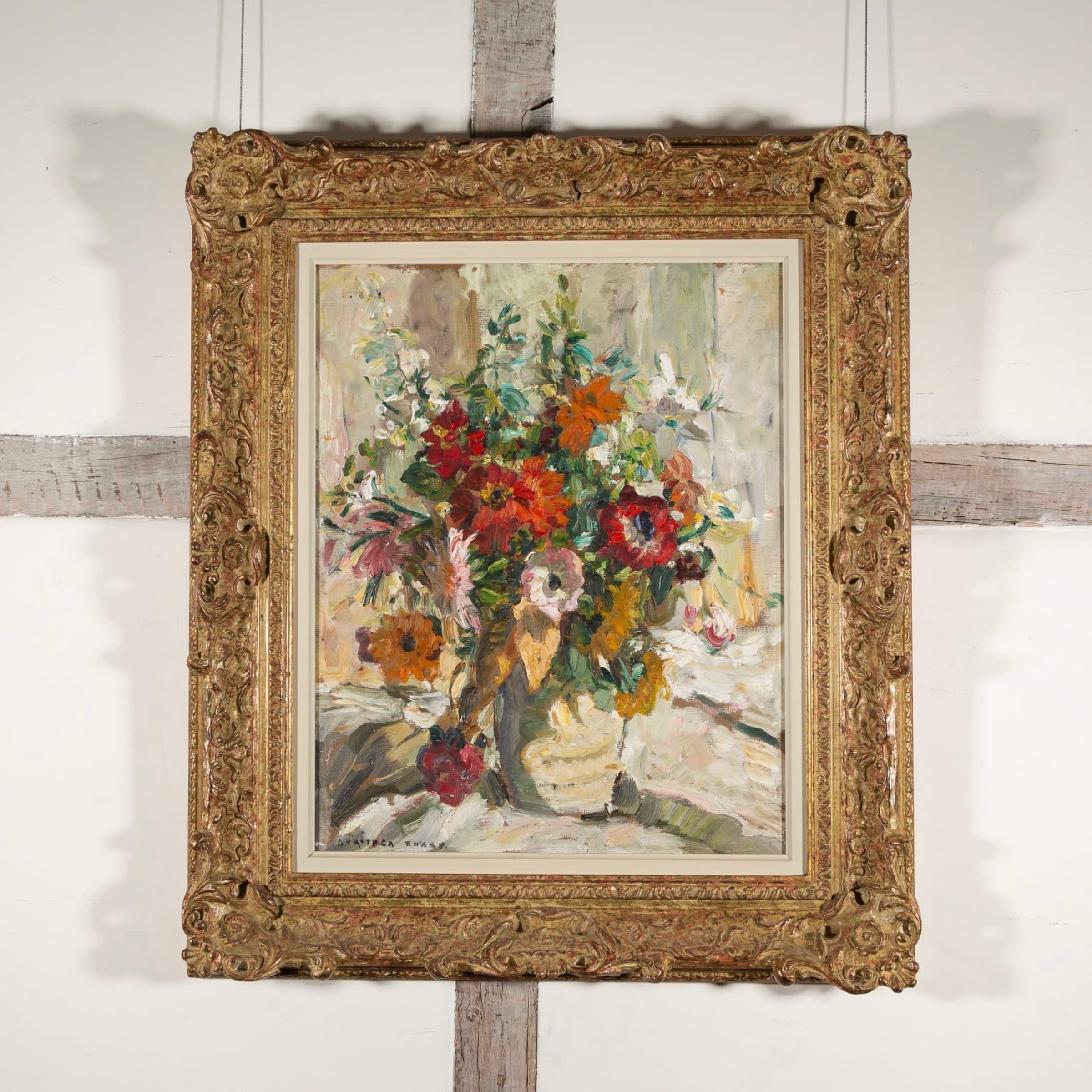 Flowers de printemps, huile sur panneau de Dorothea Sharp en vente 1