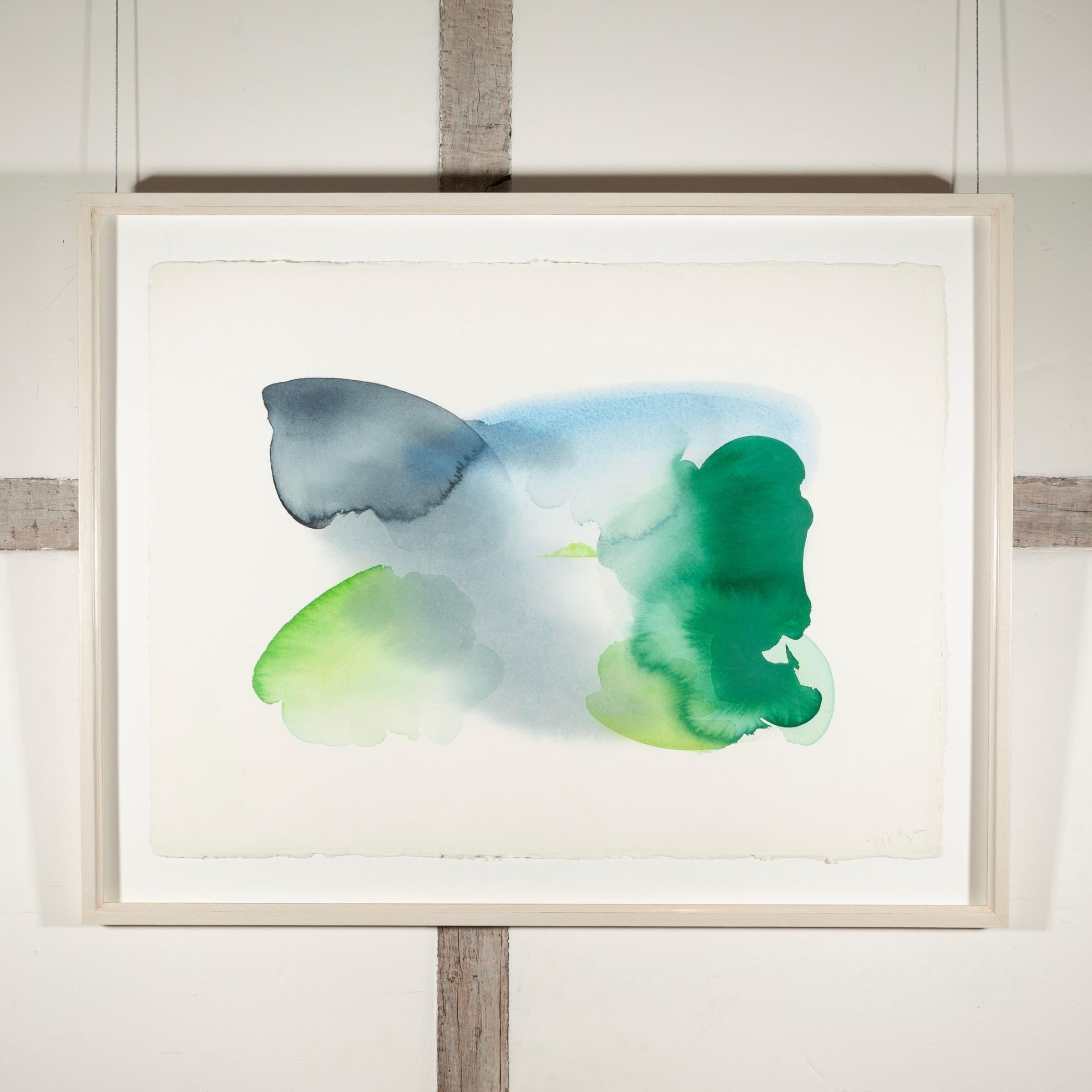 The Lake Isle of Innisfree 11, Watercolour on Paper by William Tillyer, 1992 For Sale 1