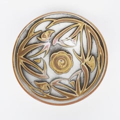 An Aldermaston Pottery Bowl with Abstract Design by Alan Caiger-Smith, 1969/1970