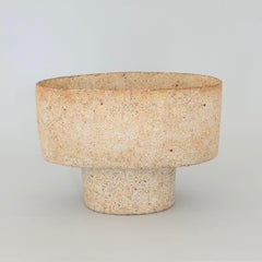 Vaso a forma di barca, gres di Paul Philp