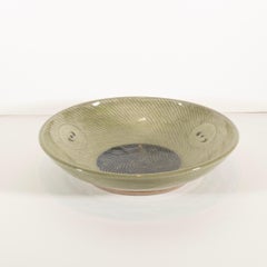 Thrown Open Bowl (Four Circles), Stoneware by William Plumptre, 2019