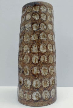 Vessel with Scoops, Stoneware with Glazes by Leslie Mckinley Howell, 2017