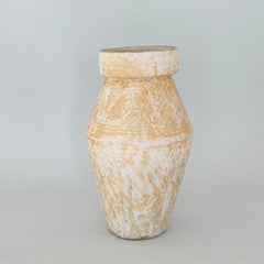 Stoneware Vessel I, Stoneware with Cream and Caramel Glazes by Paul Philp, 2021