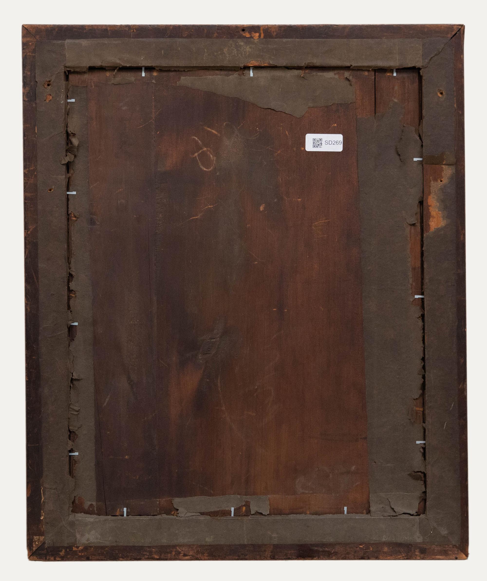 A very fine late 19th century Burr Maple frame with cushioned rails. The frame has a wonderful lacquered finish with internal gilt window and superb grain patination.Window measures 39.5cm X 51cm. Rebate measures 44cm X 55cm. Overall size 54.5cm X