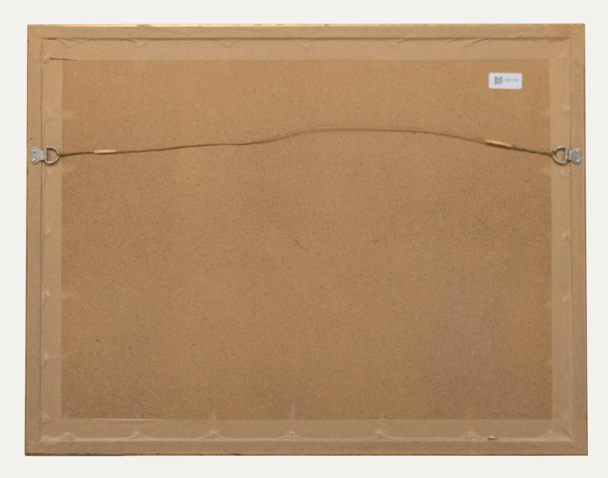Christophe Stolworthy - Pastello contemporaneo incorniciato, Gelo mattutino - Landscape Art Grigio di Unknown