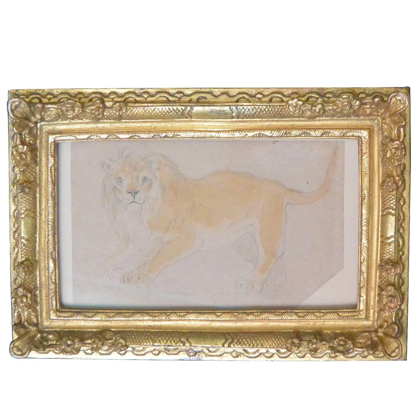 Edme Saint-Marcel, Lion - Art by Unknown