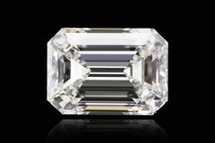 3.20ct Natural Emerald Cut Diamond - GIA certified