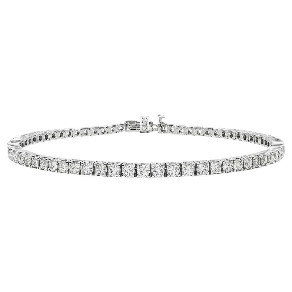 3.21 Karat Diamant-Tennisarmband