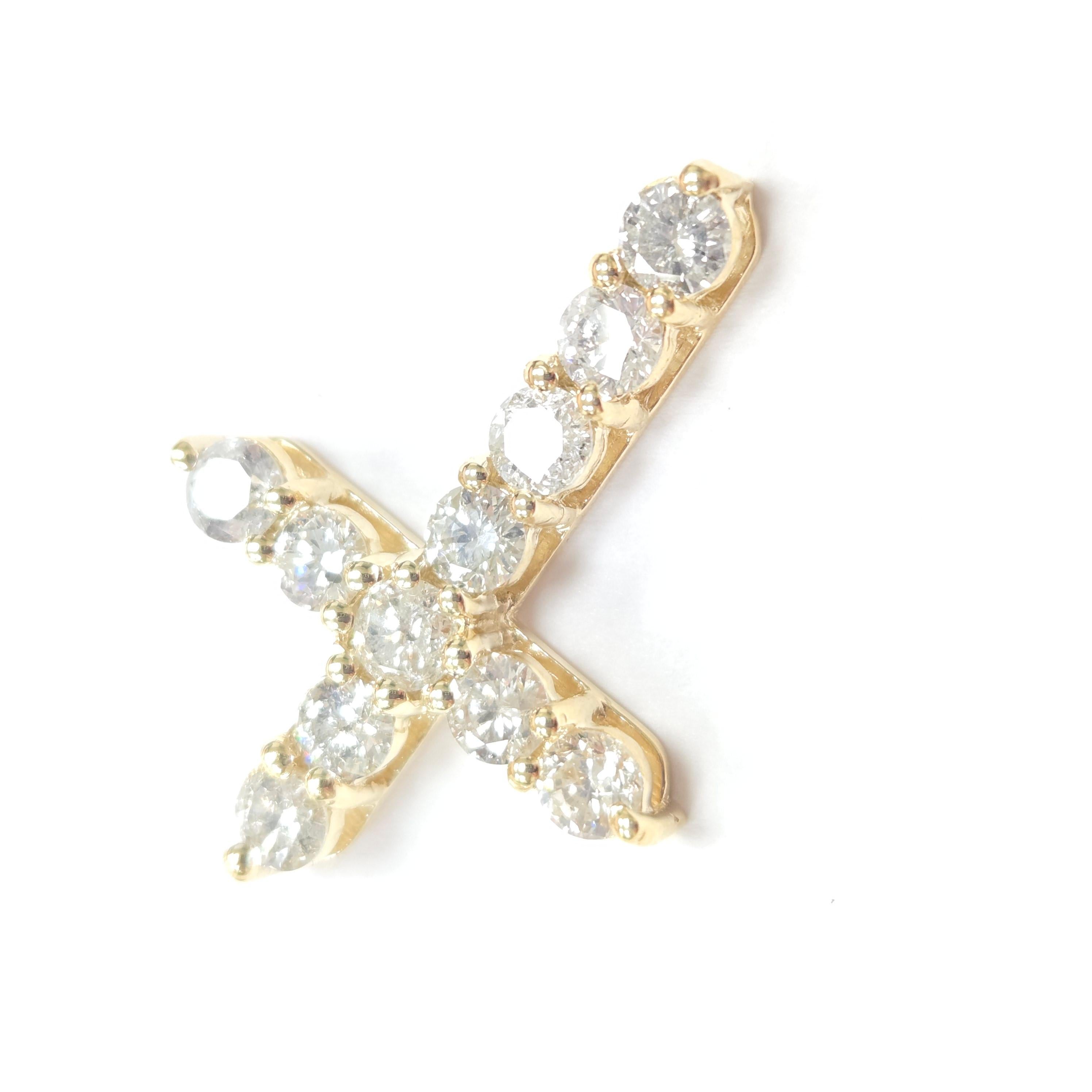 This 3.21 Carat Natural Diamond Cross Pendant in 14 Karat Yellow Gold sounds absolutely stunning! With its striking combination of sparkle, shine, and rich color, it definitely stands out. Here’s a breakdown of the key details for this