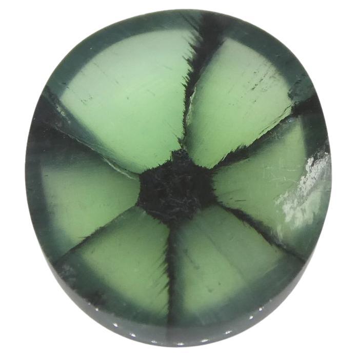 Dies ist ein atemberaubender GIA zertifizierter Trapiche Smaragd

 

Der GIA-Bericht lautet wie folgt:

GIA-Berichtsnummer: 5221341982
Die Form: Oval
Schliffart: Cabochon
Schnittart: Krone:
Schnittstil: Pavillon:
Durchsichtigkeit: Transparent bis