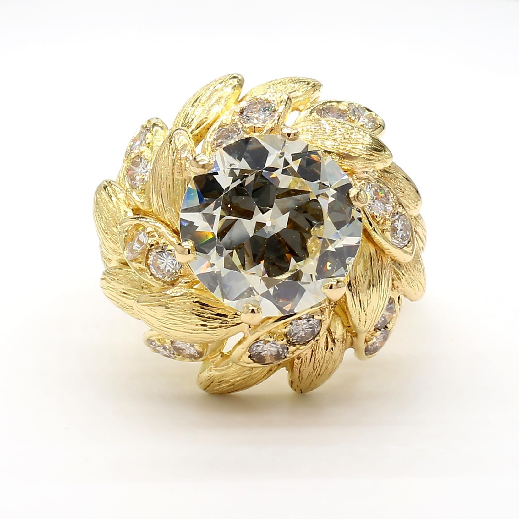El Anillo de Diamantes de 3,22 Quilates es una exquisita pieza de joyería que desprende elegancia y opulencia. La pieza central de este impresionante anillo es un impresionante diamante de 3,22 quilates, conocido por su brillo y destello
