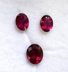 3.22 Carats Rubellite Tourmaline Oval Cut stone For Jewelry Natural gemstone