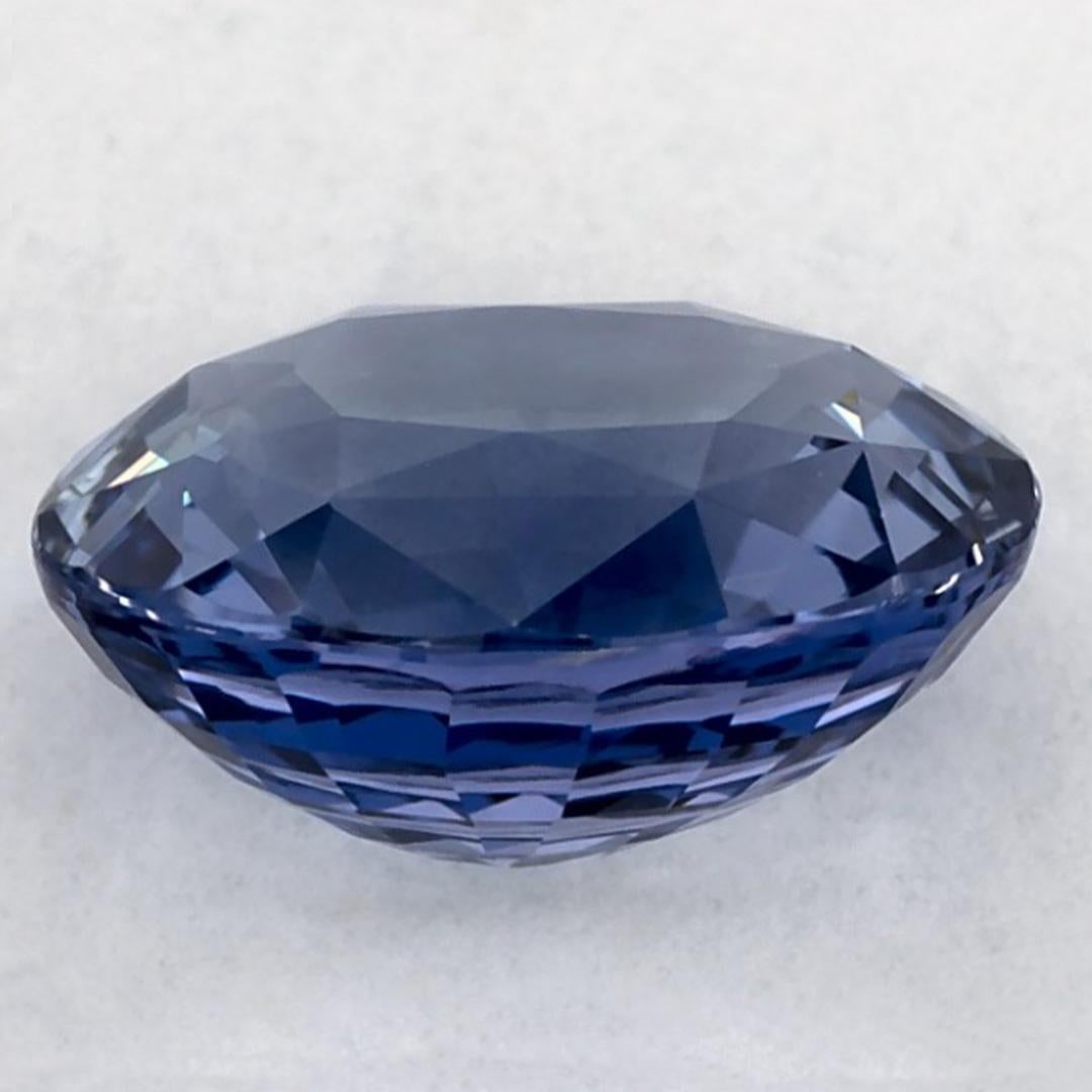 3.22 Karat Blauer Saphir Oval Loser Edelstein im Zustand „Neu“ im Angebot in Fort Lee, NJ
