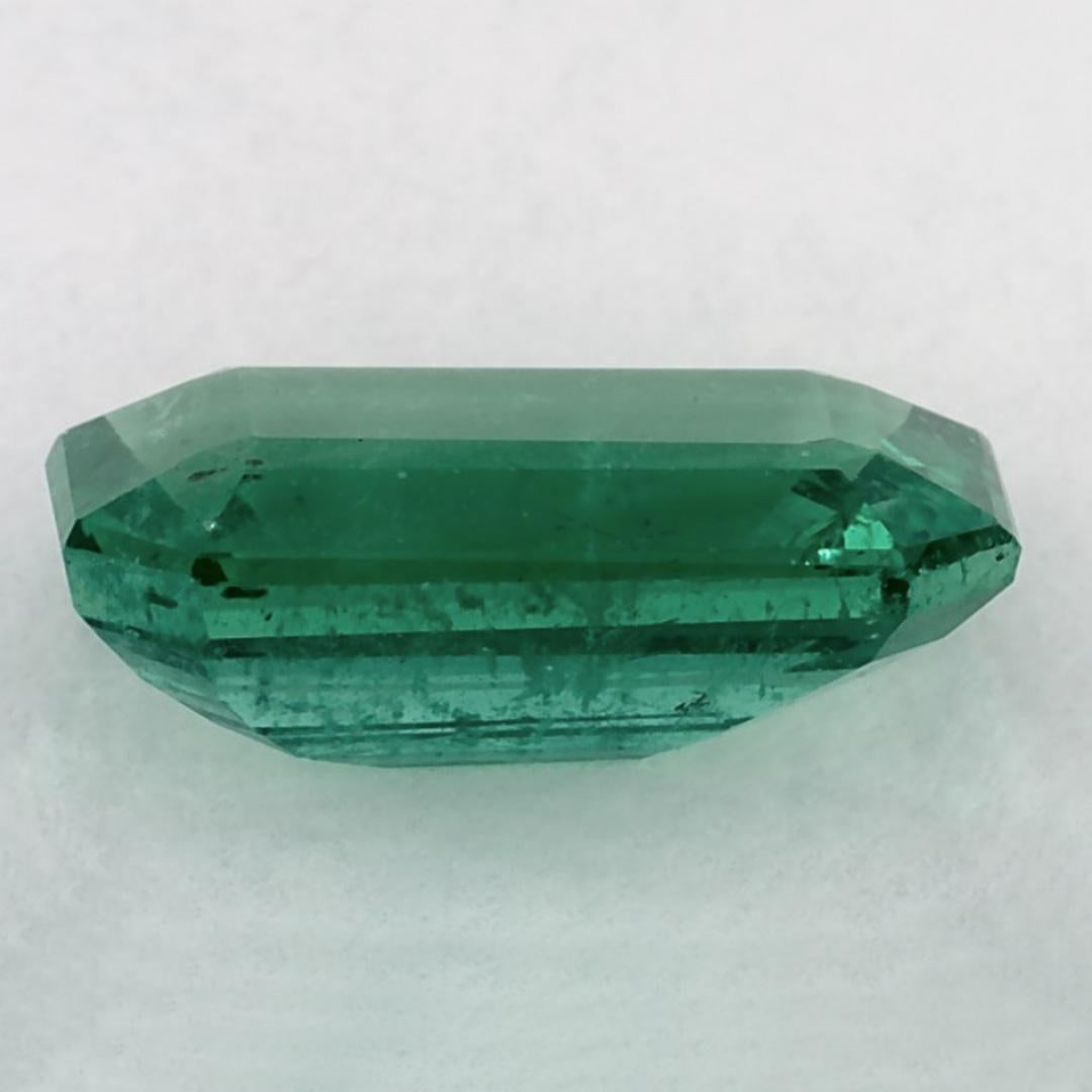 3.23 Ct Emerald Octagon Cut Loose Gemstone (pierre précieuse en vrac) Neuf - En vente à Fort Lee, NJ
