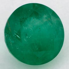 3.23 Ct Emerald Round Loose Gemstone