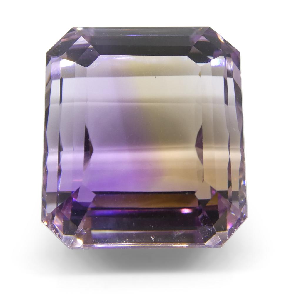 Mixed Cut 32.35 ct Square Ametrine For Sale