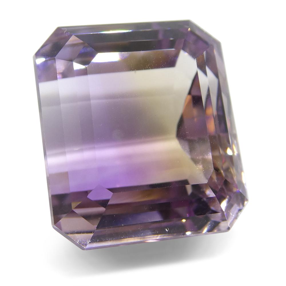 32.35 ct Square Ametrine In New Condition For Sale In Toronto, Ontario
