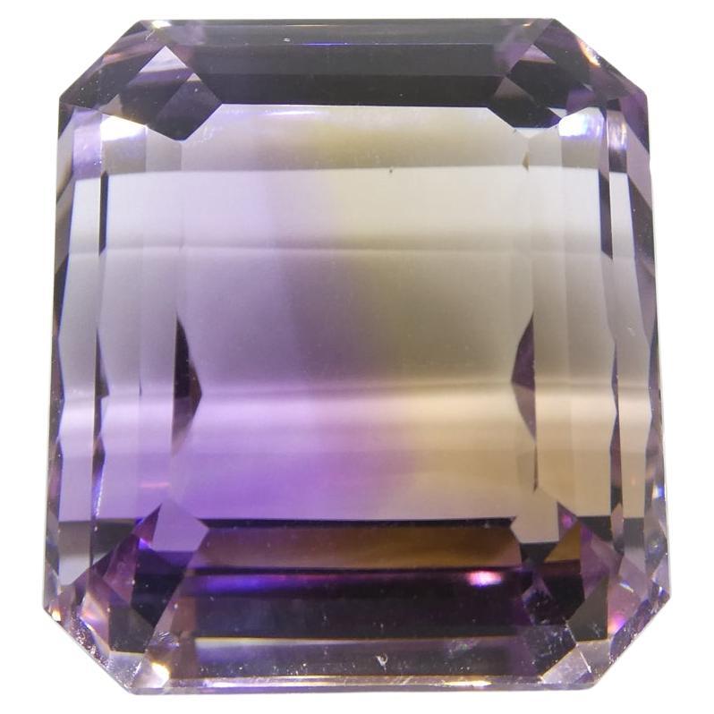 32.35 ct Square Ametrine For Sale