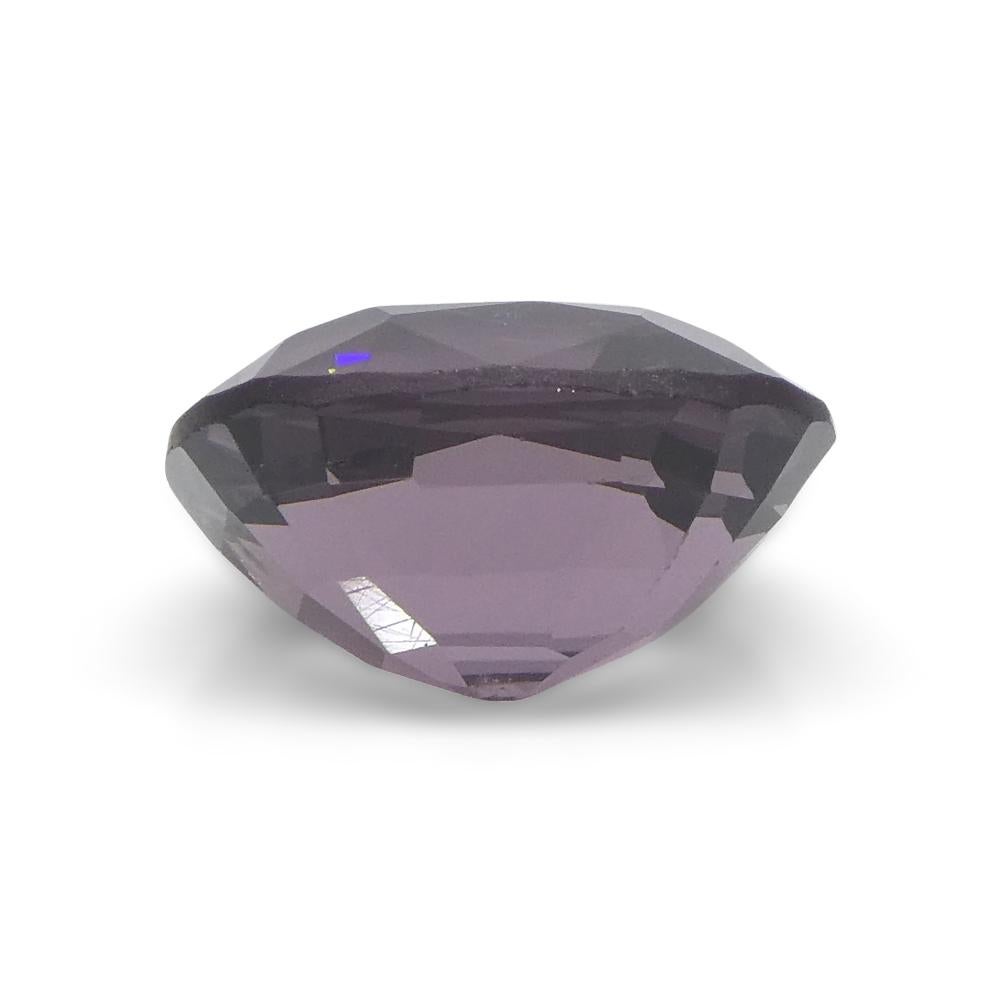 Spinello rosa rettangolare a cuscino di 3.23ct dalla Birmania in vendita 6
