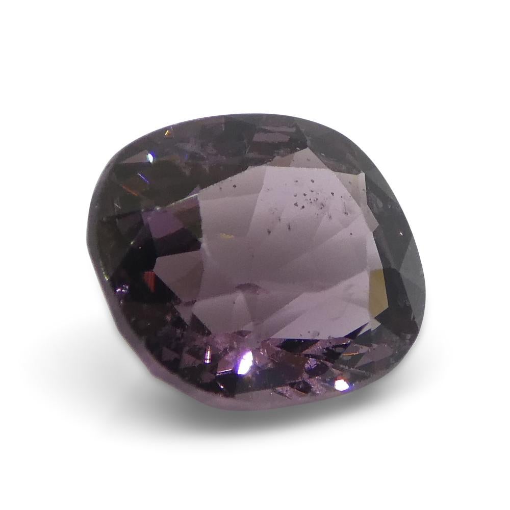da uomo o donna Spinello rosa rettangolare a cuscino di 3.23ct dalla Birmania in vendita