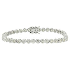 3.24 Carat Diamond Line Bracelet