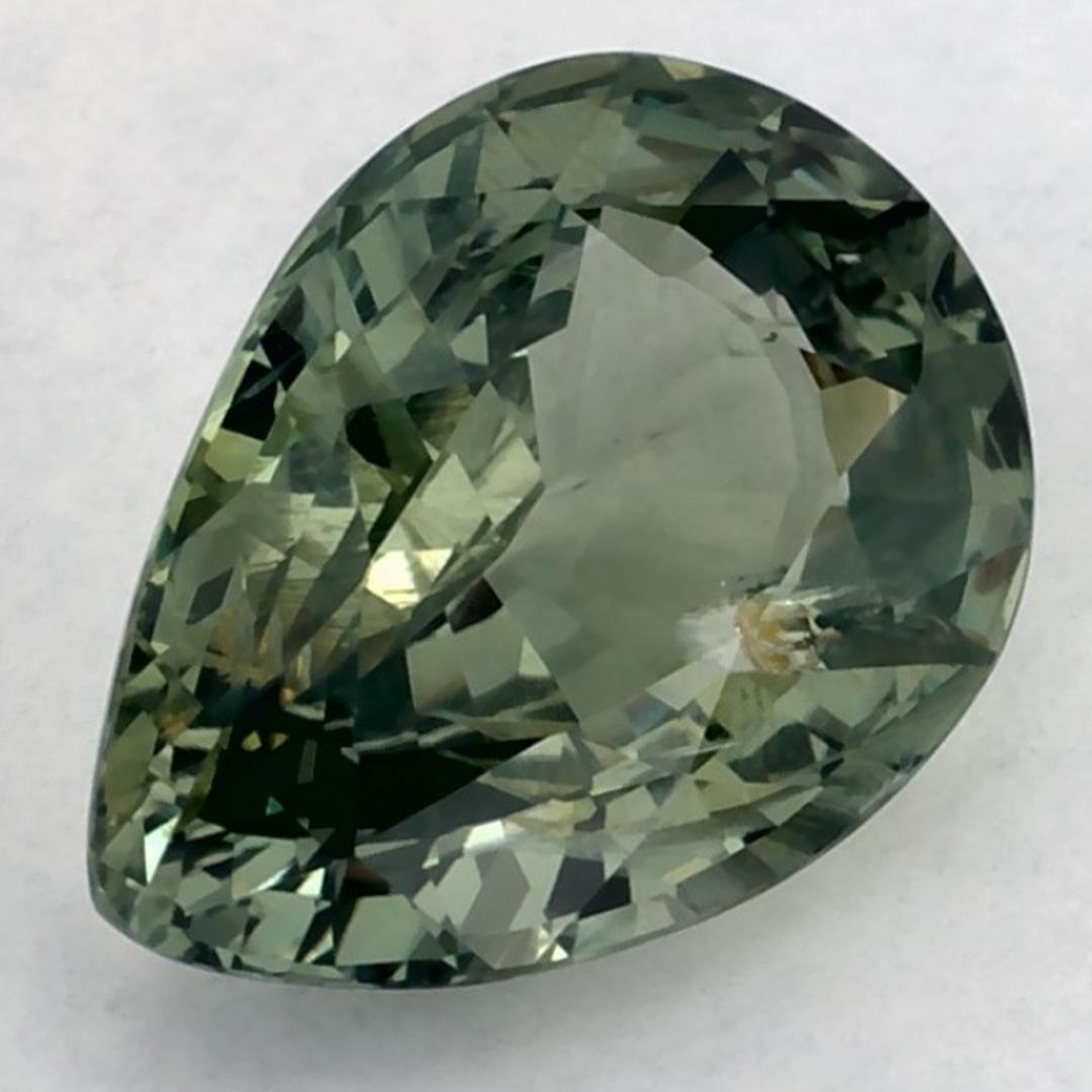 Taglio a goccia Gemma sciolta Greene & Greene Pear da 3.24 carati in vendita
