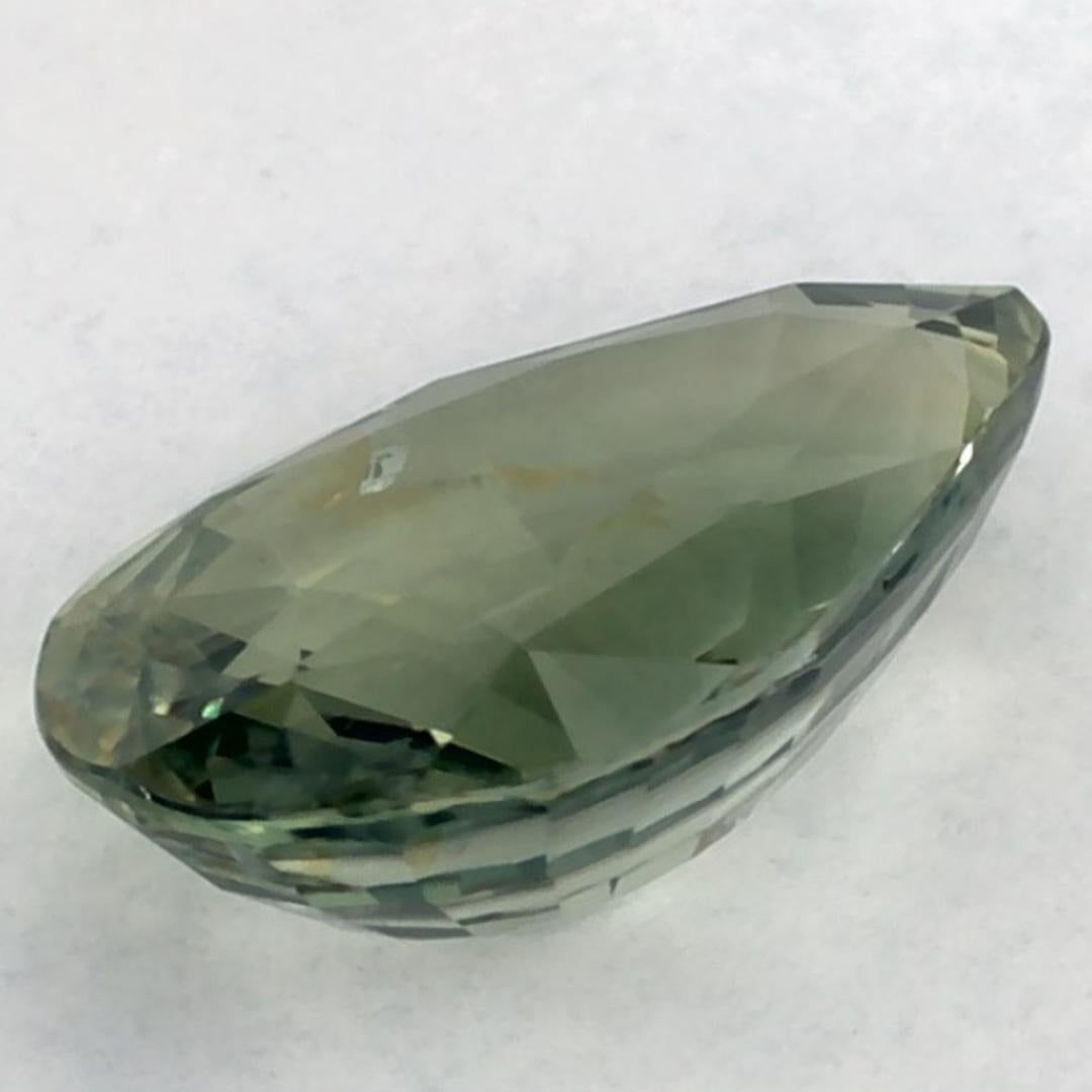 Gemma sciolta Greene & Greene Pear da 3.24 carati in vendita 3