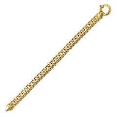 32.46 Grammes Bracelet en chaîne de blé en or jaune 18K