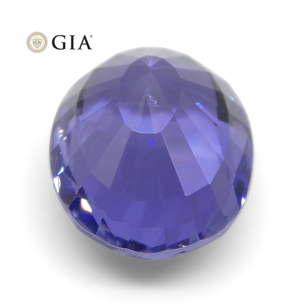 3.24ct Color Change Sapphire GIA Unheated, Bluish Violet to Pinkish Purple For Sale 6