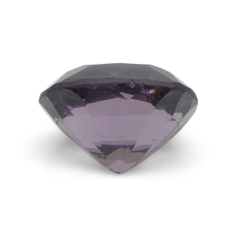 Spinello rosa rettangolare a cuscino di 3.24ct dalla Birmania in vendita 6