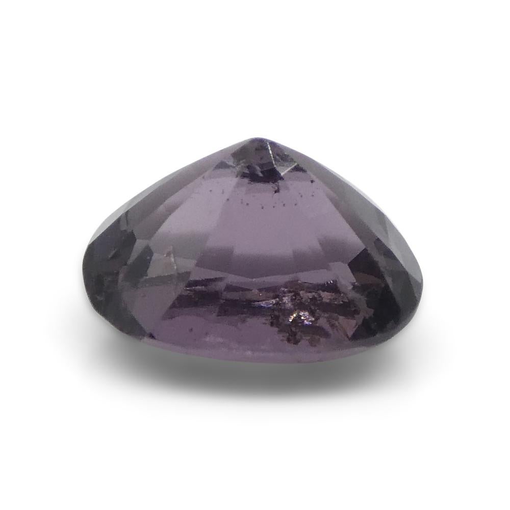 Spinello rosa rettangolare a cuscino di 3.24ct dalla Birmania in vendita 7