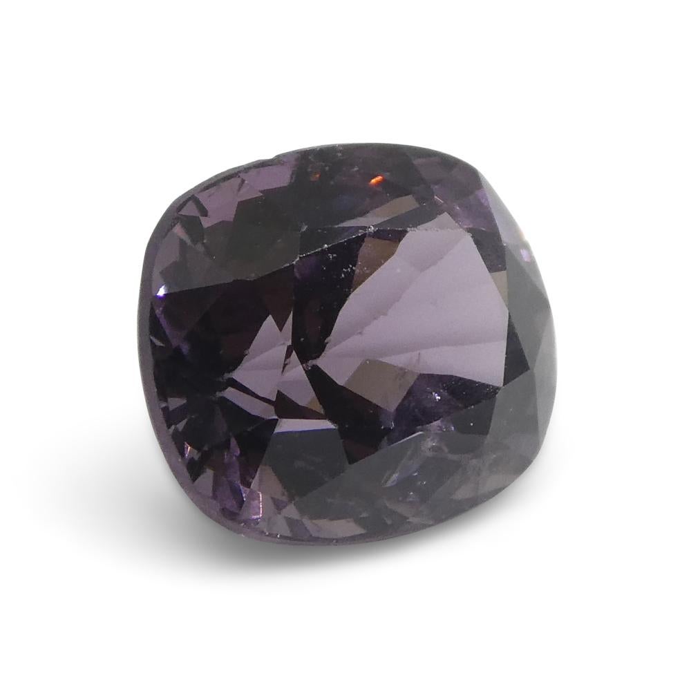 Spinello rosa rettangolare a cuscino di 3.24ct dalla Birmania in vendita 3