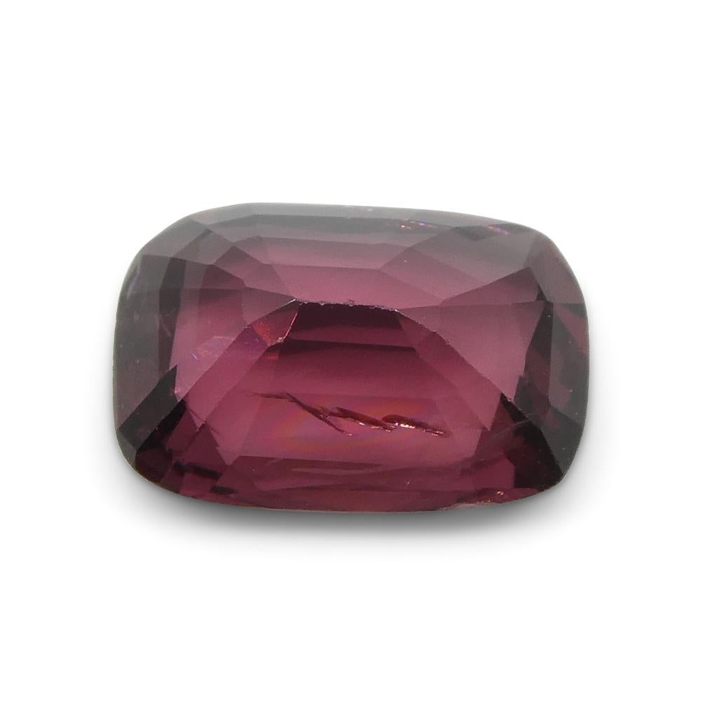 3,24ct Spinello rosso rettangolare a cuscino dalla Birmania in vendita 7