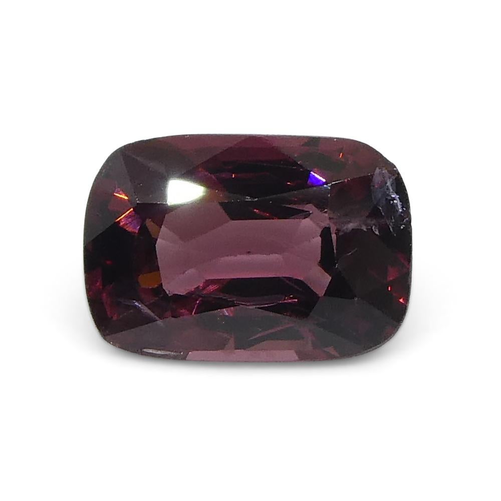 3,24ct Spinello rosso rettangolare a cuscino dalla Birmania in vendita 11