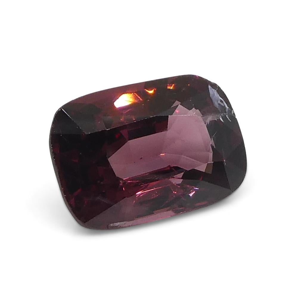 3,24ct Spinello rosso rettangolare a cuscino dalla Birmania in vendita 13