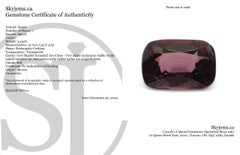 3.24ct Rectangular Cushion Red Spinel from Burma