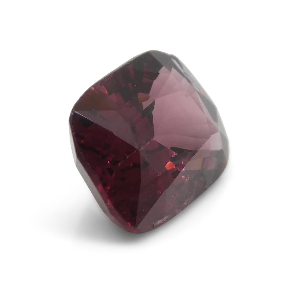 3,24ct Spinello rosso rettangolare a cuscino dalla Birmania in vendita 4